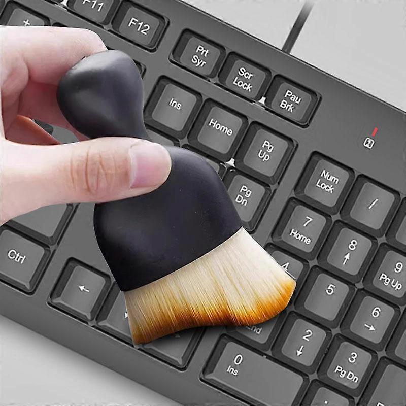Interior Car Cleaning Brush for AC Vents, Dashboard & Makeup Use