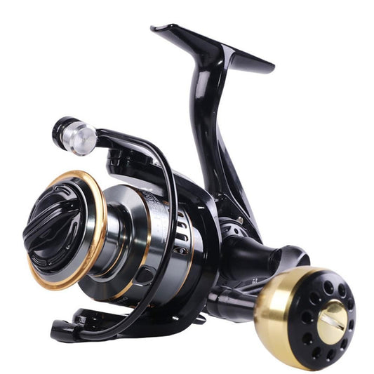 Spinning Fishing Reel HE Series 5000 6000 7000 Size 12 Ball Bearings 10kg Drag - HE6000