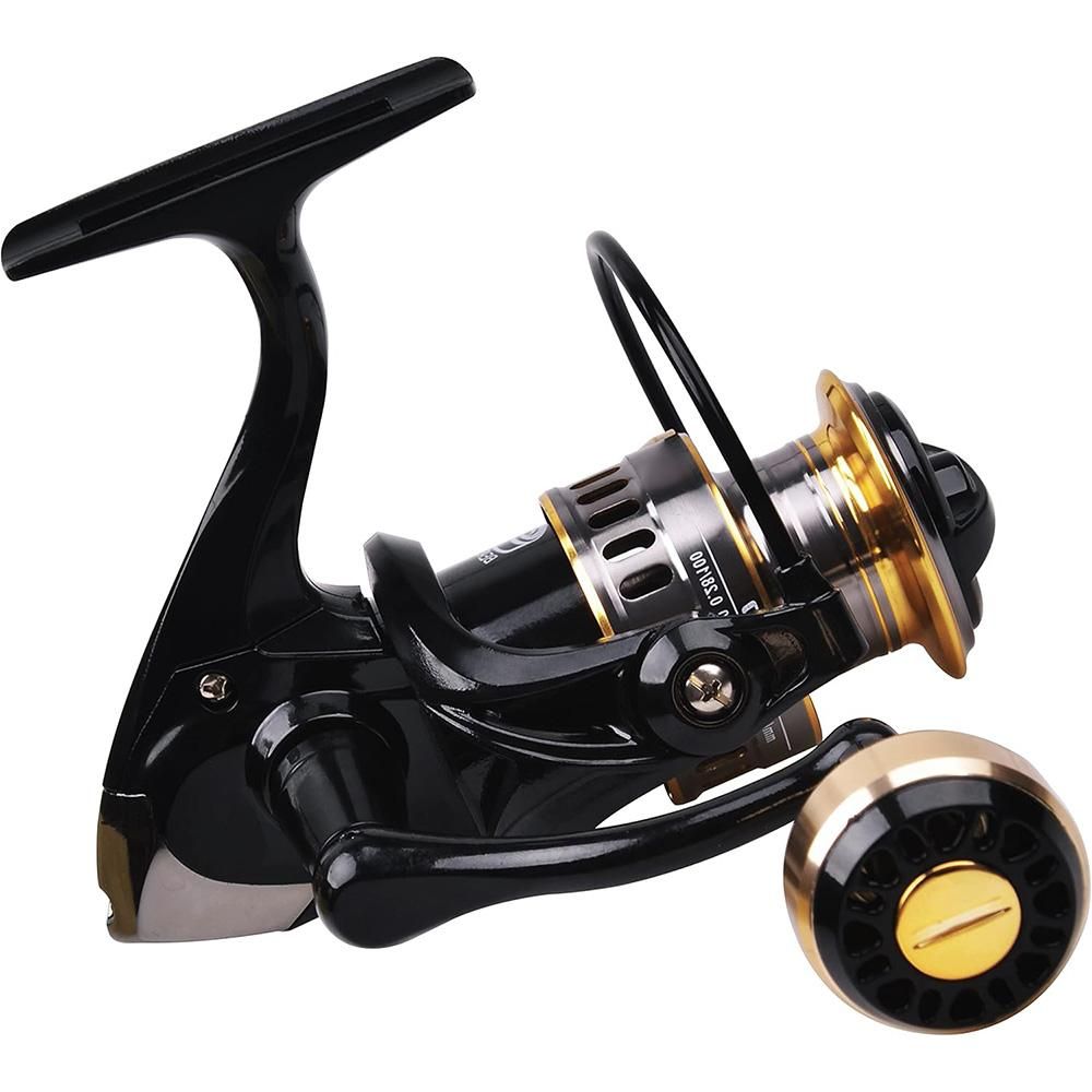 Spinning Fishing Reel HE Series 5000 6000 7000 Size 12 Ball Bearings 10kg Drag - HE7000