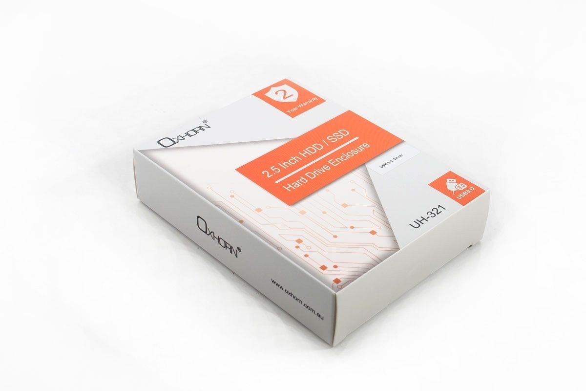 OXHORN UH-321 USB 3.0 2.5 SATA HDD Enclosure
