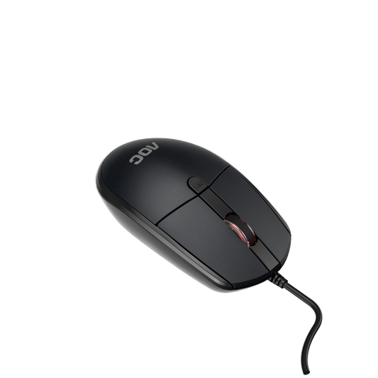 AOC MS130B/LA Wired Office Mouse USB Optical 3-Button Black