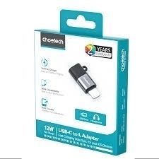 CHOETECH CR-001-GY Mfi iPhone to USB-C USB Adapter - Black