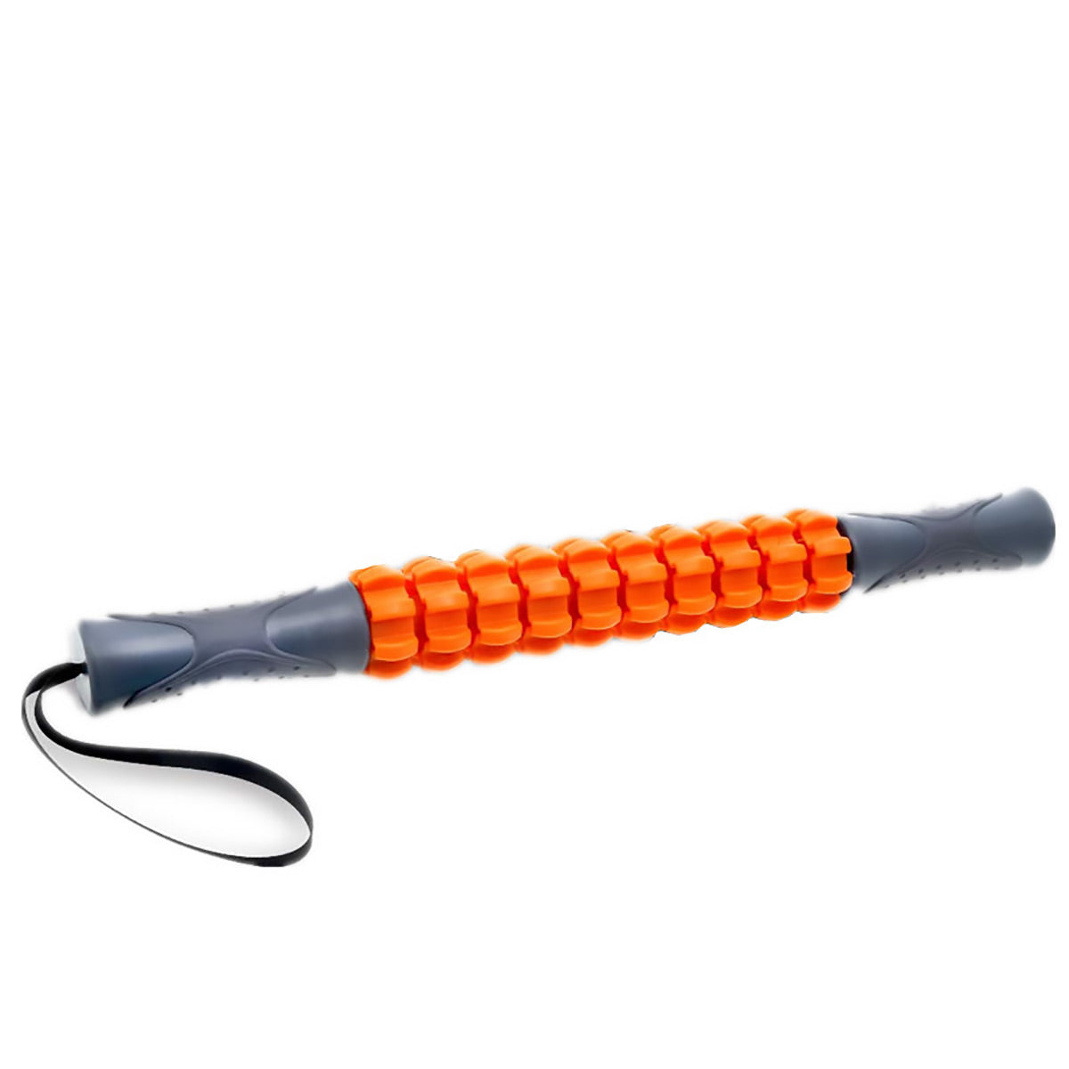 Muscle Roller Stick Full Body Fitness Massage Tool for Home and Gym Use - Black