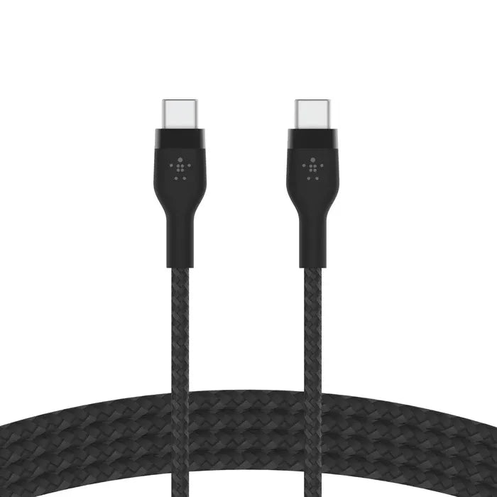 Belkin BoostCharge Pro Flex USB-C to USB-C 60W Cable 1m Rugged - Black
