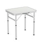 Weisshorn Folding Camping Table 60CM Adjustable Portable Outdoor Picnic Desk
