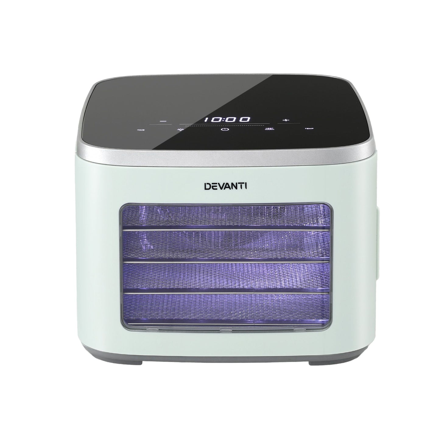 Devanti Food Dehydrator Machine 5 Tray Mini Fruit Dryer Maker Green