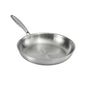 5-Star Chef 30cm Stainless Steel Frying Pan Uncoated Frypan with Tri-Ply Body Silver