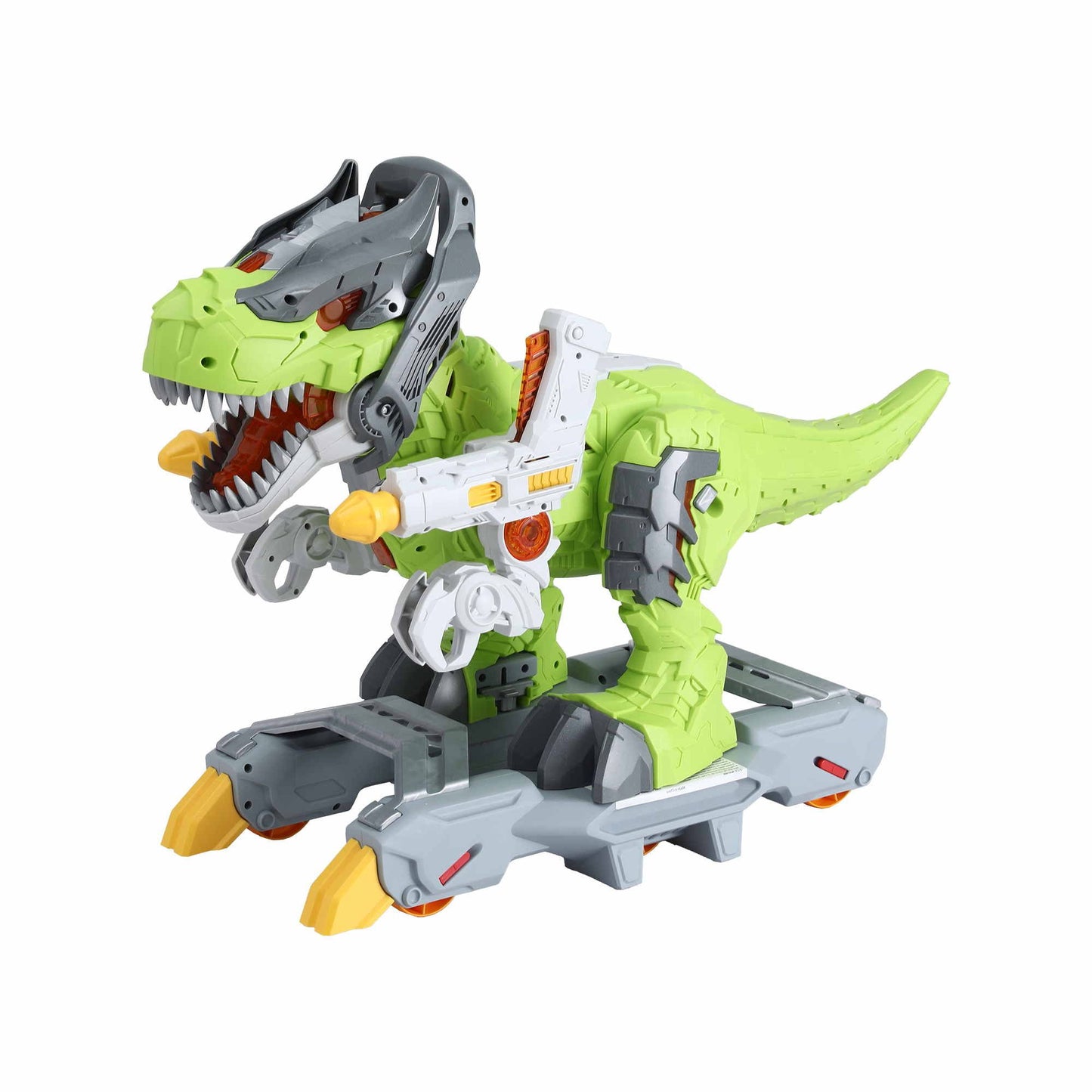 Keezi Kids Dinosaur Ride On Push Car Toy with Spray Function Indoor Outdoor Toys