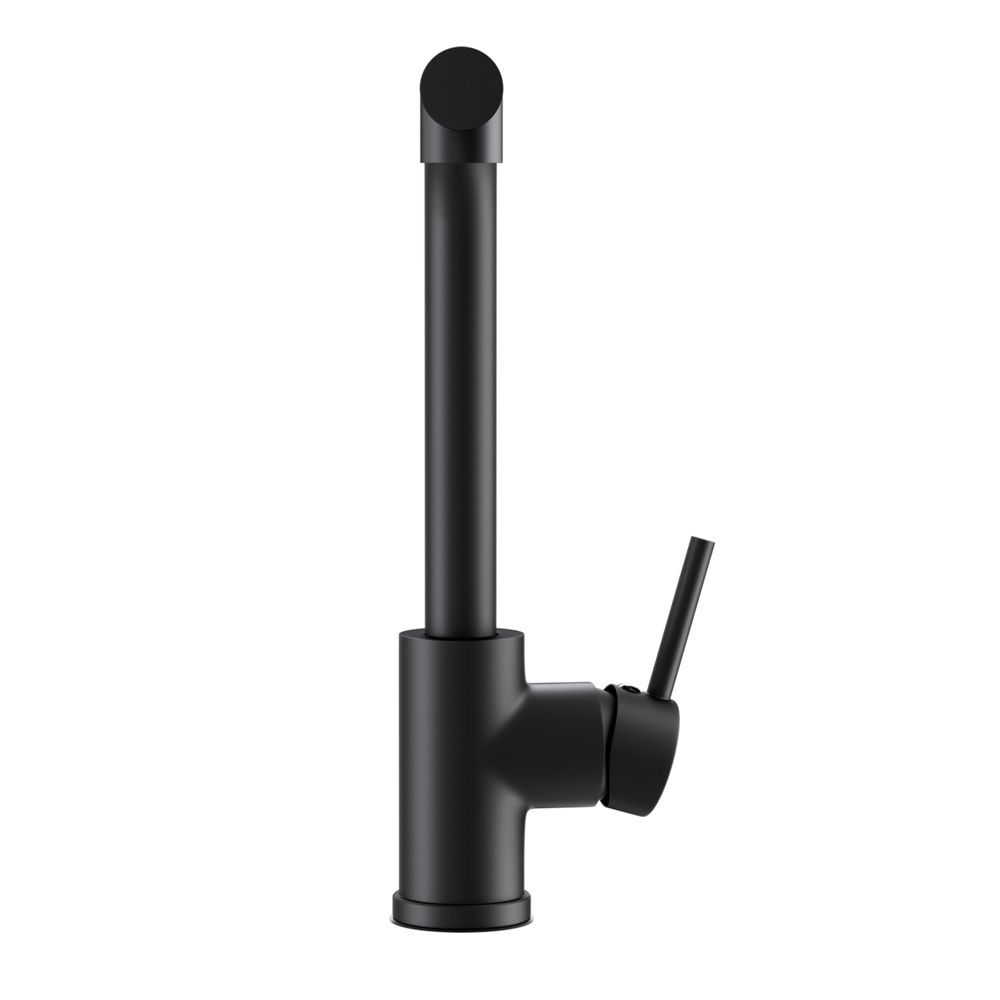 Cefito Kitchen Mixer Tap Pull Out Round 2 Mode Sink Basin Faucet Swivel WELS Black