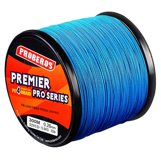WQQZJJ Outdoor Fun Gifts Super Strong Abrasion Resistant PE braid Fishing Line 4 Strands 300M 30LB on Clearance D