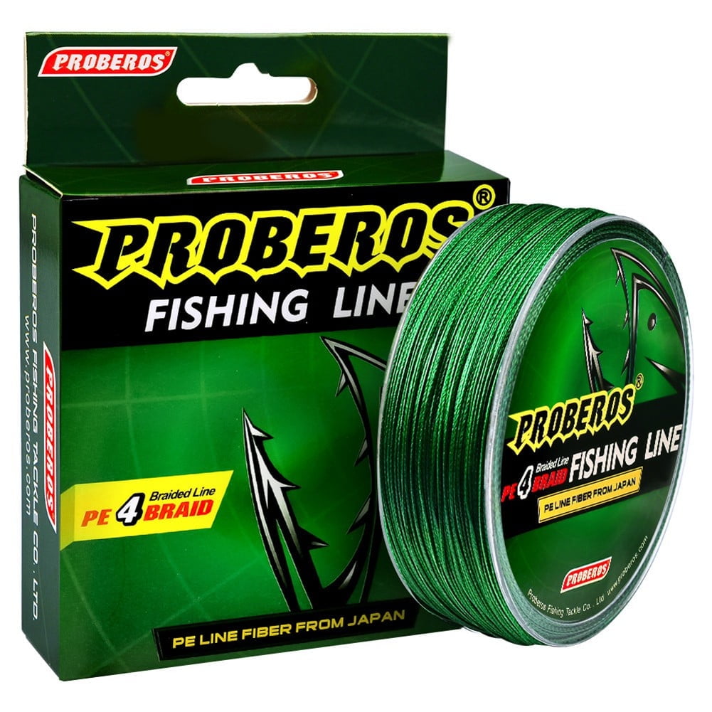 Fankenuo Outdoor Fishing Line, 5 Colors, Strong And For Durable 3.0/35LB Green 1.0/15LB Red