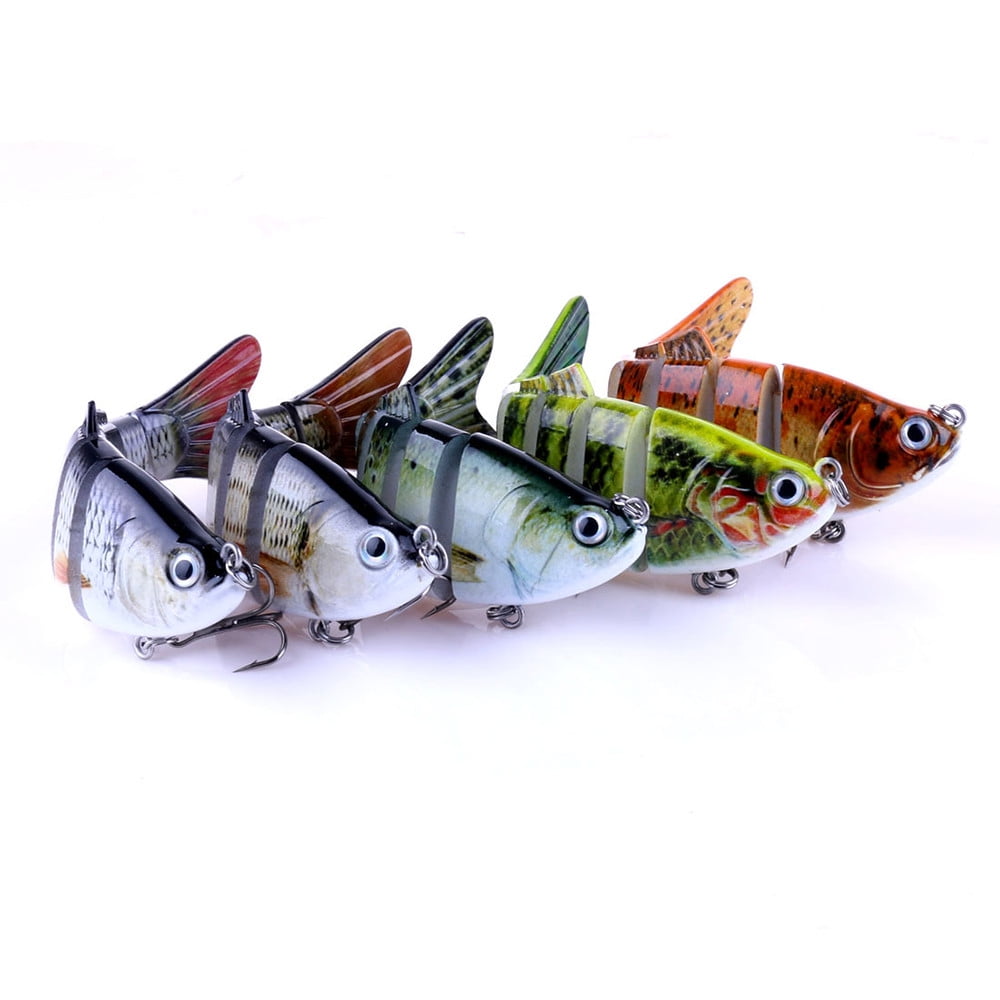 Wohany 6 Segment Swimbait Lures Crank baits Baits Hard Bait Fishing Lures