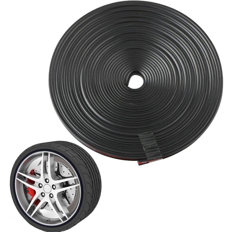 Car Rim Protection Strip Adhesive Wheel Protector, 8 m
