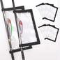 Fishing Lure Wraps 10 Packs Durable Clear PVC Lure Covers Keeps Fishing Safe Easily See Lures Fishing Hook Covers Bait Storage (10pcs 5L+5M)