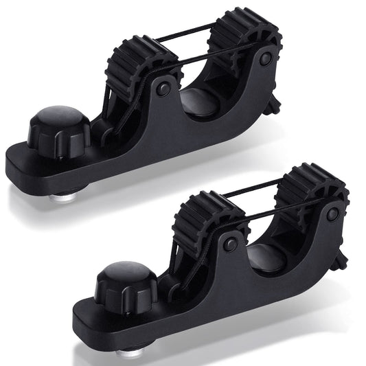 Kayak Paddle Holder, Save Kayak Track Space, Fishing Net, Fishing Poles Holder for Fishing, Track Mount Accessories 2pcs
