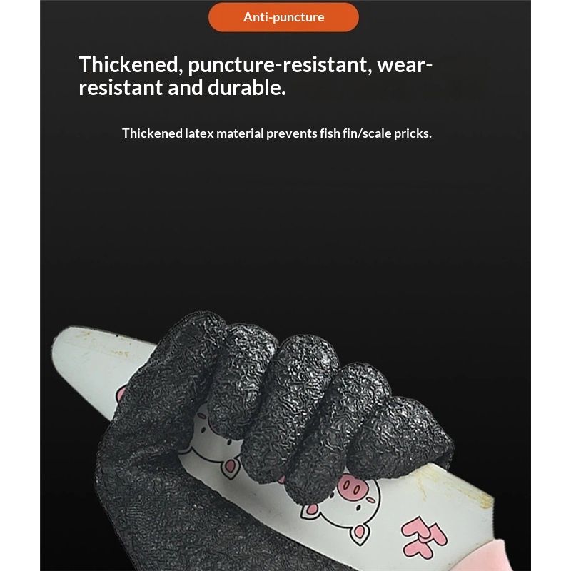 Fishing Glove for Men with Magnet Release,Fisherman Professional Catch Fish Gloves Cut/Puncture, Fish Handling Gloves for outdoor fishing