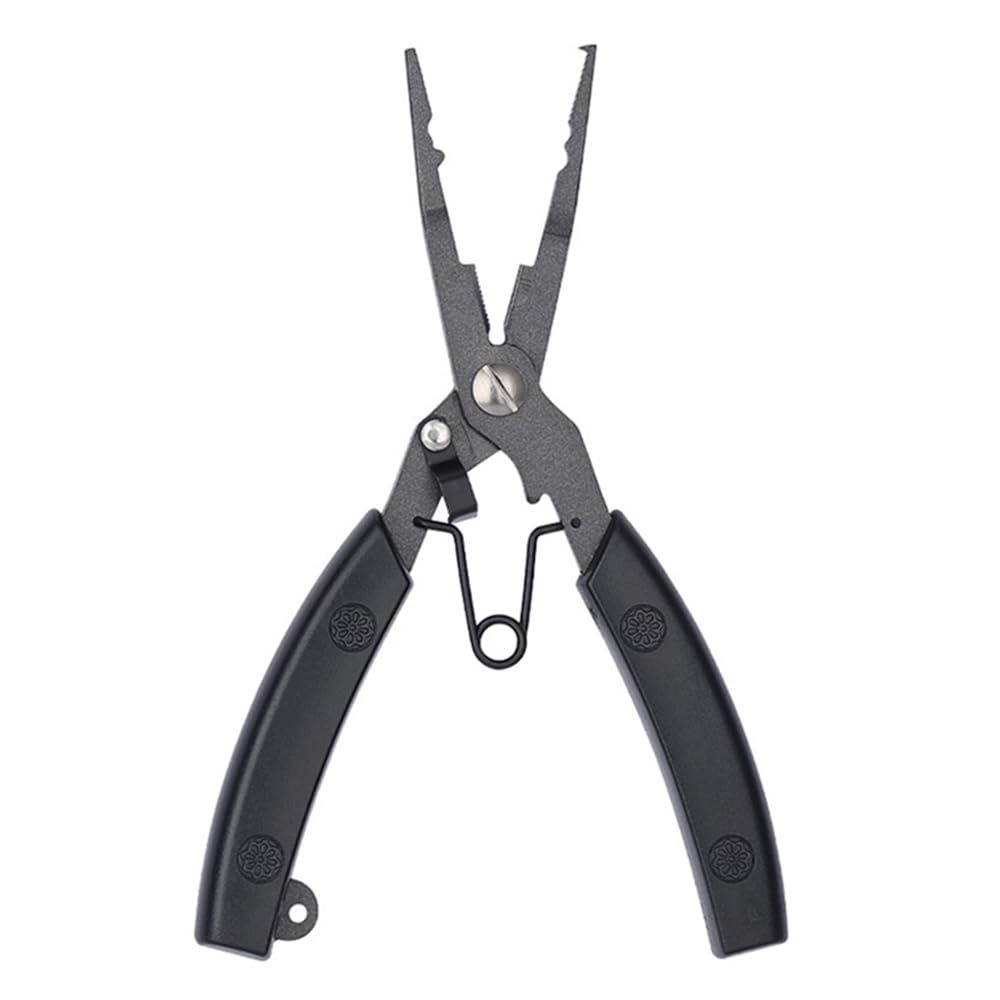 Stainless Steel Professional Multifunctional Fish Plier,Portable Fishing Multitool Pliers for aficionado of fishing, and even a green-hand starter（primary colors）