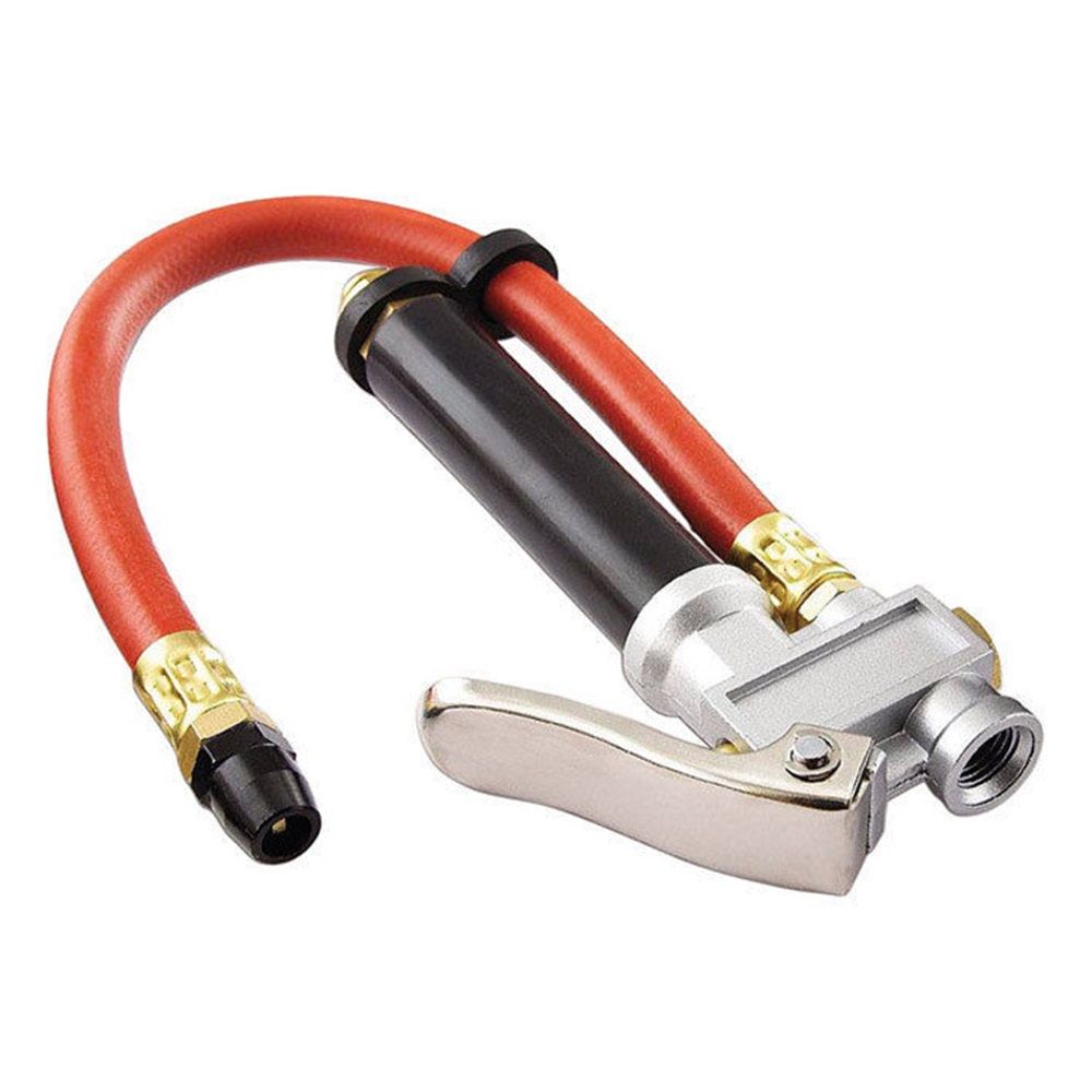 Heavy Duty Tire Pressure Gauge with Inflator (10-120 PSI)