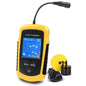 Portable Fish Depth Finder Water Handheld Fish Finder Sonar Castable Kayak Boat Fishfinder Transducer Fishing LCD Display （23*6.5cm)