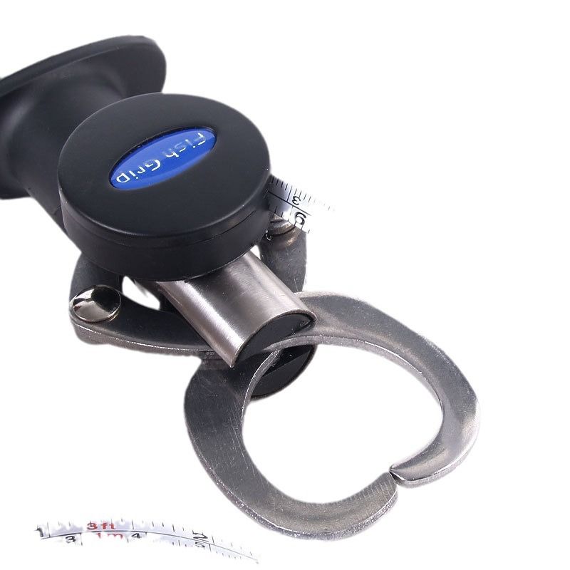 Fish Lip Gripper with Weight Scale and Measuring Tape Fish Scales Grip Grabber Professional Fish Holder Stainless Steel Fish Lip Grabber Fish Lip Grip Tool