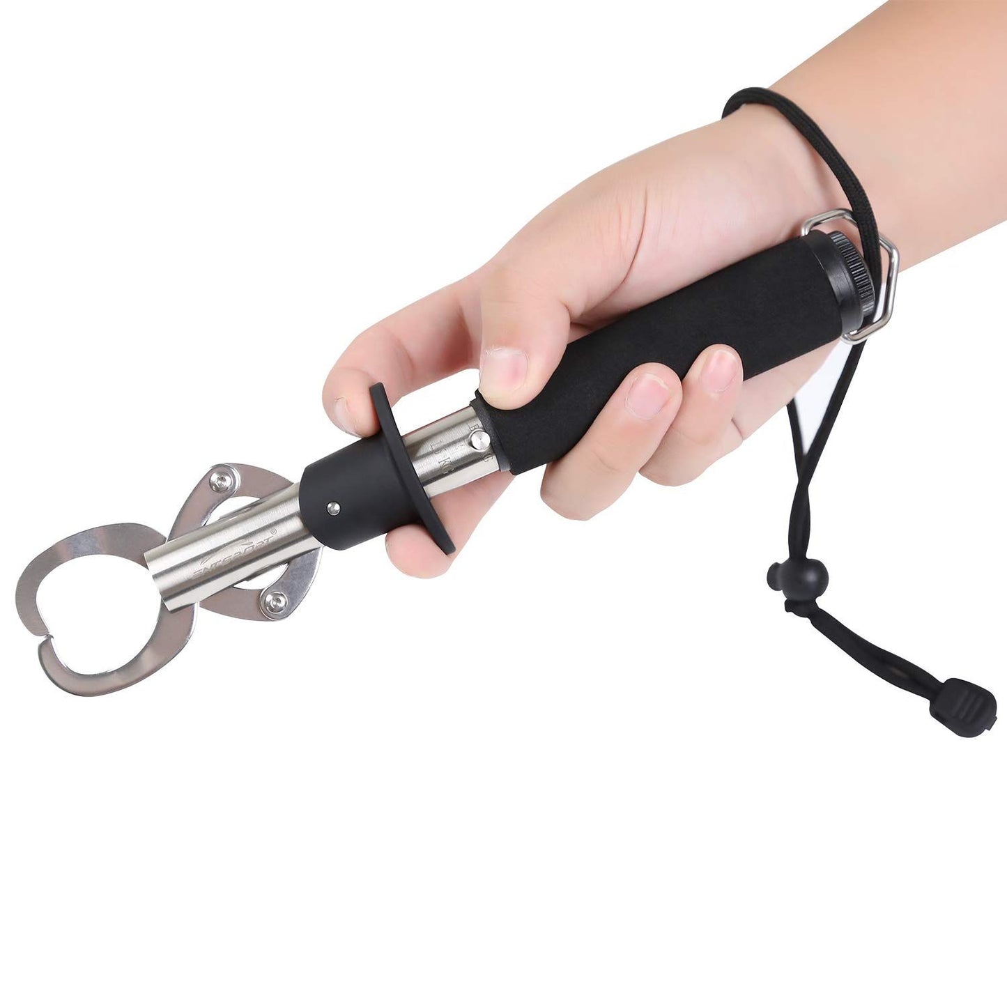 Fish Lip Gripper with Weight Scale and Measuring Tape Fish Scales Grip Grabber Professional Fish Holder Stainless Steel Fish Lip Grabber Fish Lip Grip Tool