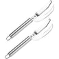 2pcs Fish Scales Scraping Tool, Multifunction Stainless Steel Fish Scale Knife Fish Cleaning Kit,Fish Scale Remover for Home Market Restaurant Use
