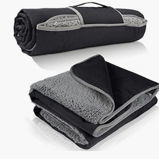 utdoor Camping Blanket - Black