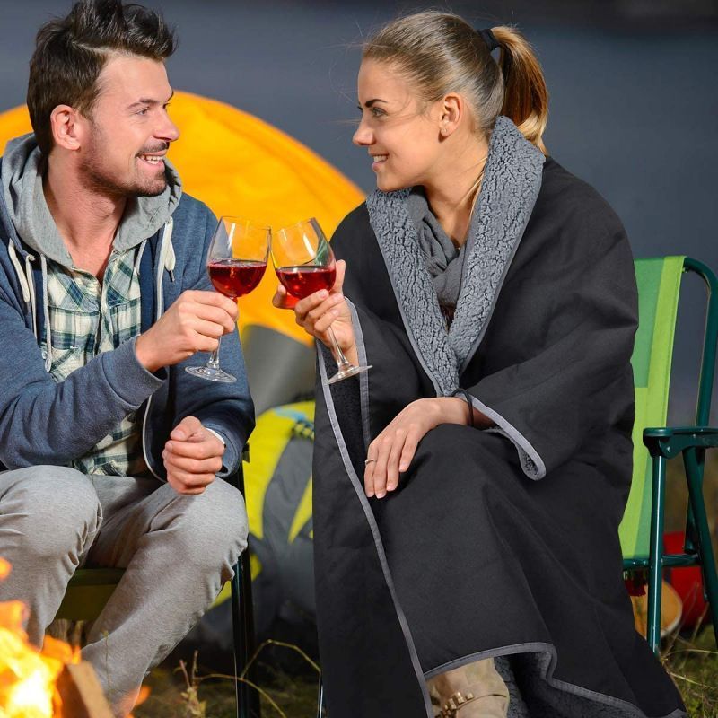 utdoor Camping Blanket - Black