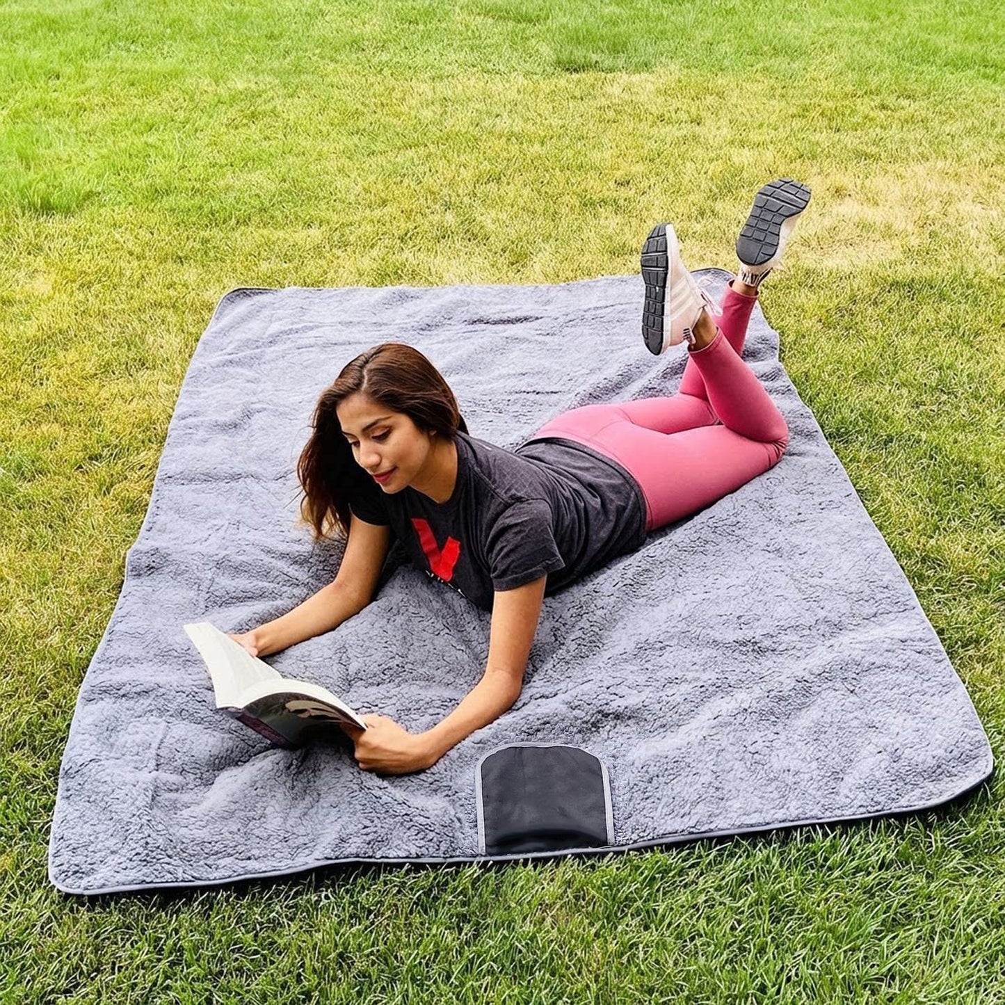 utdoor Camping Blanket - Black