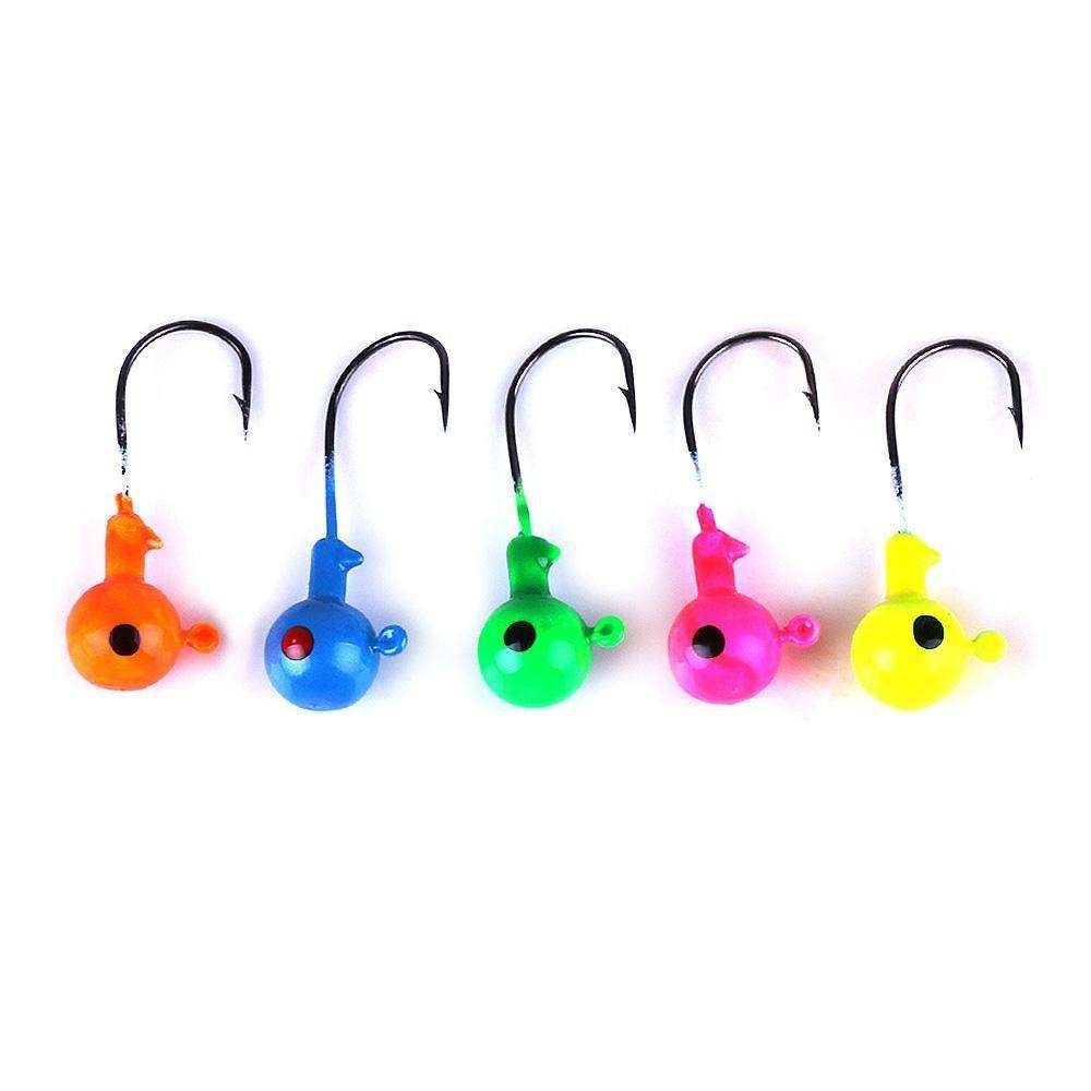 Fishing Jigs Mega Box with Jig Heads and Tools, MultiColor
