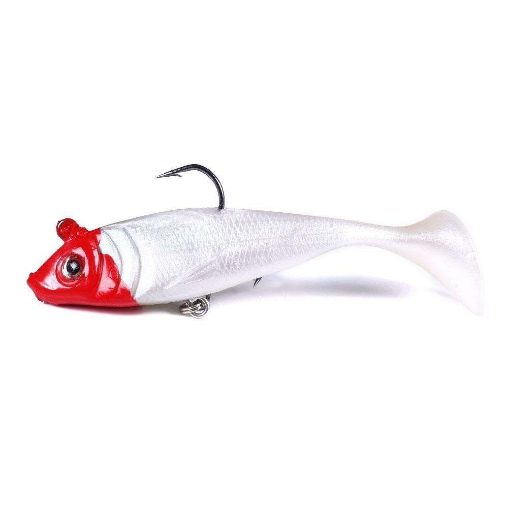 3-Pack Fishing Jigs for Pike and Perch, 10cm, MultiColor