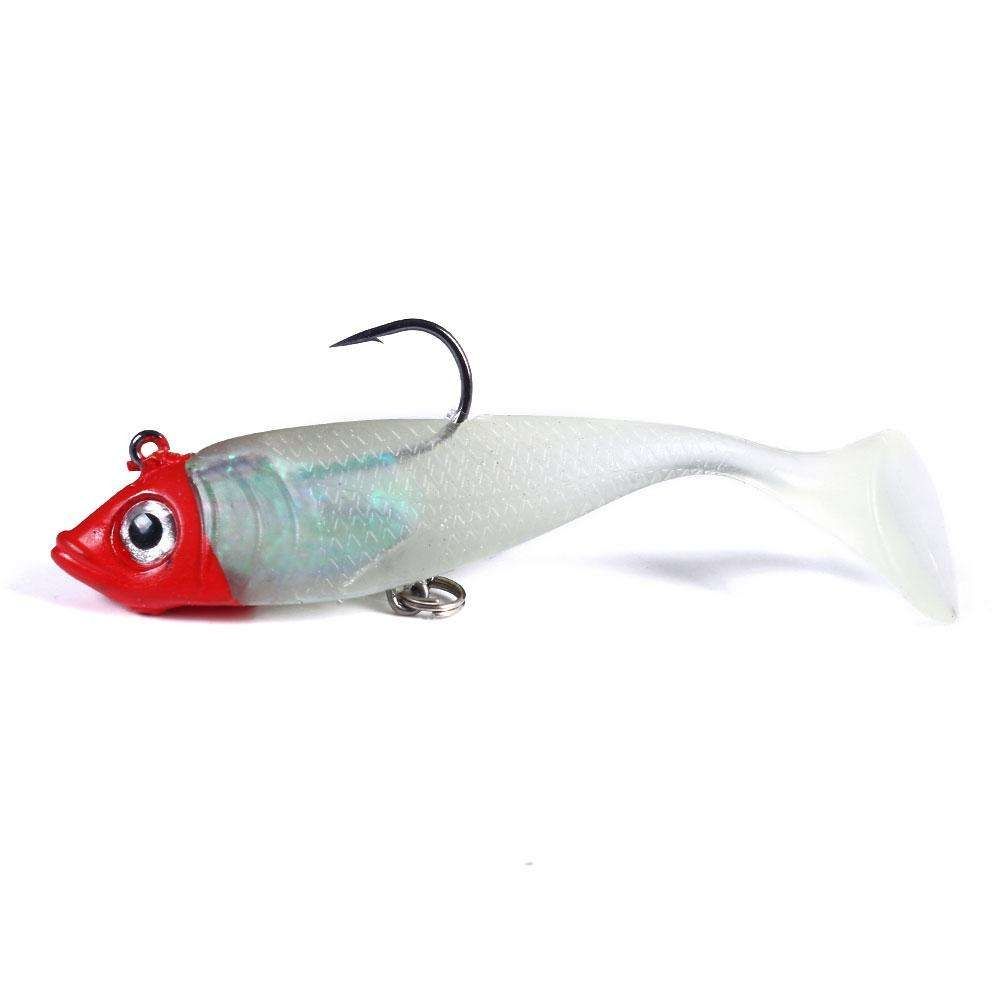 3-Pack Fishing Jigs for Pike and Perch, 10cm, MultiColor