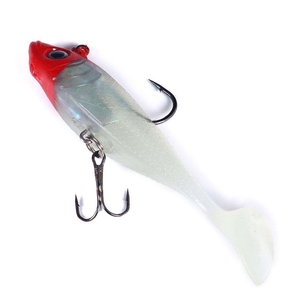 3-Pack Fishing Jigs for Pike and Perch, 10cm, MultiColor