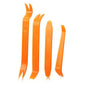 4-pack Car Panel Removal Tools, Orange