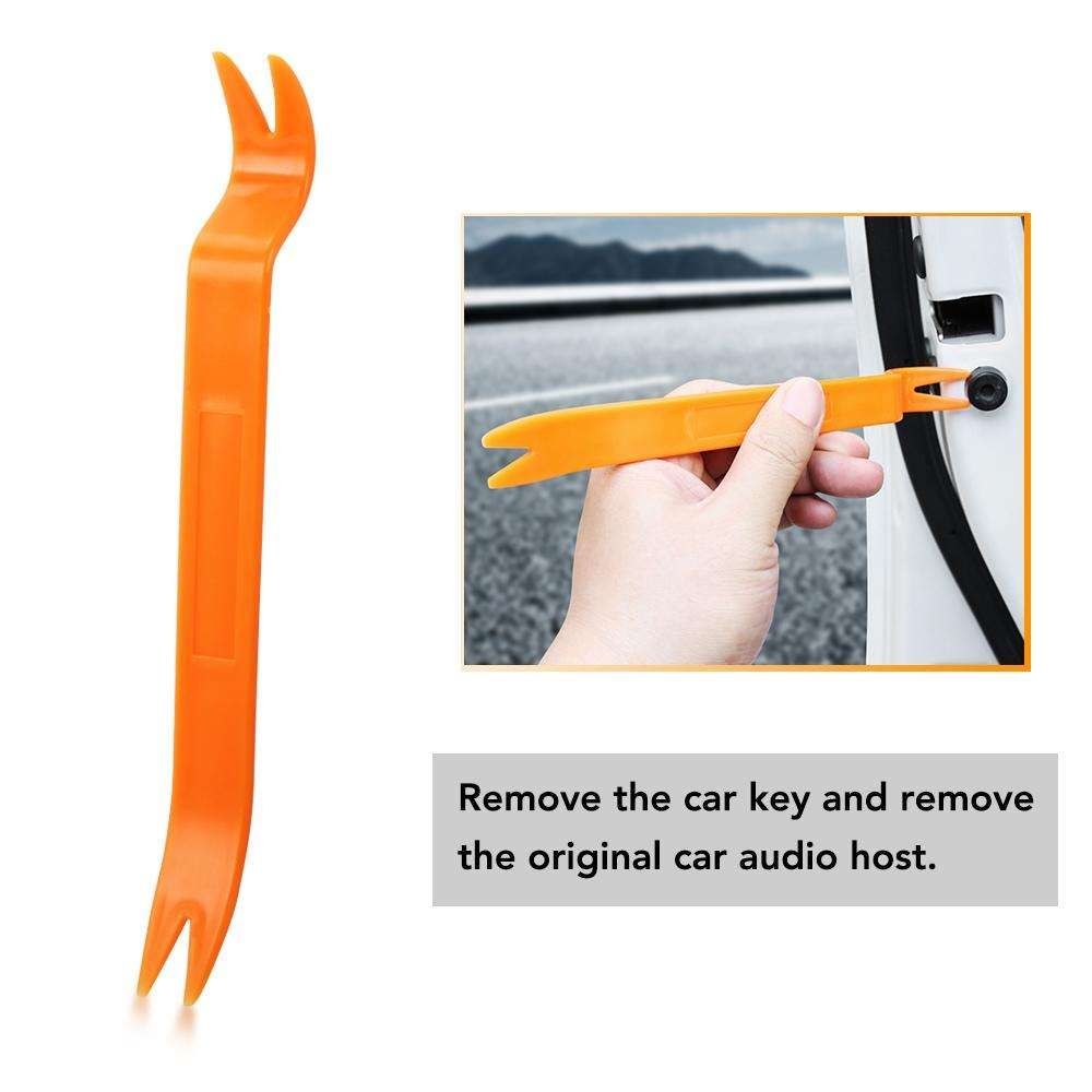 4-pack Car Panel Removal Tools, Orange