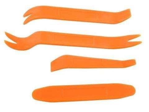 4-pack Car Panel Removal Tools, Orange