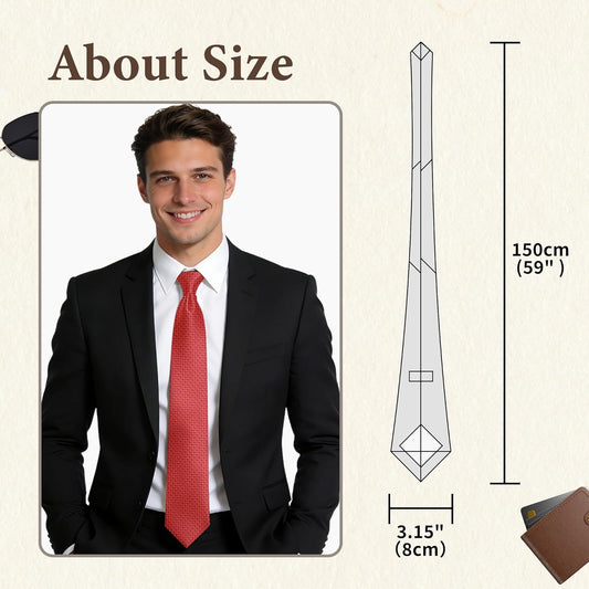 Ties for Men, Striped Neckties for Men, Paisley Ties for Men, Mens Formal and Casual Ties for Wedding, Business