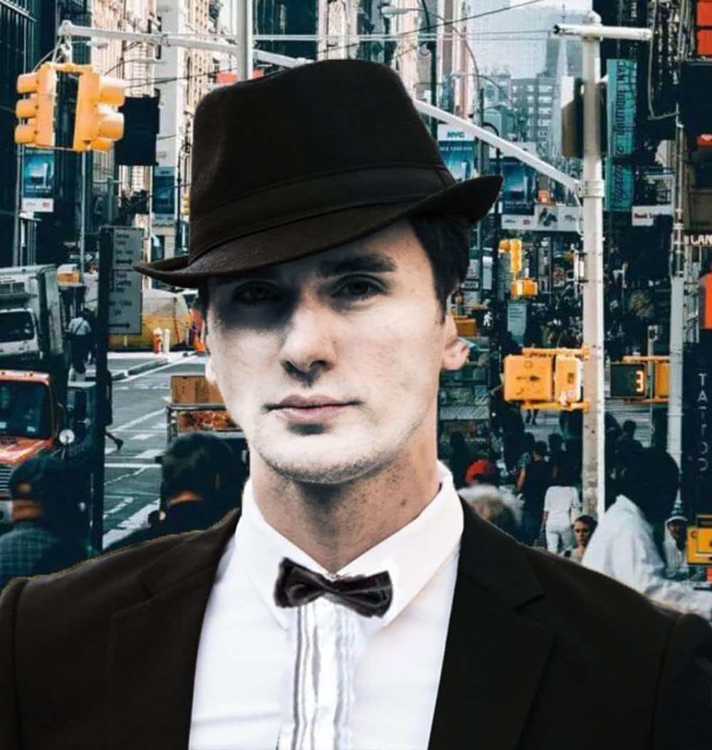 1920s Men Fedora Hat Cap for Men,Manhattan Hat for 1920s Mens Gatsby Costume Accessories
