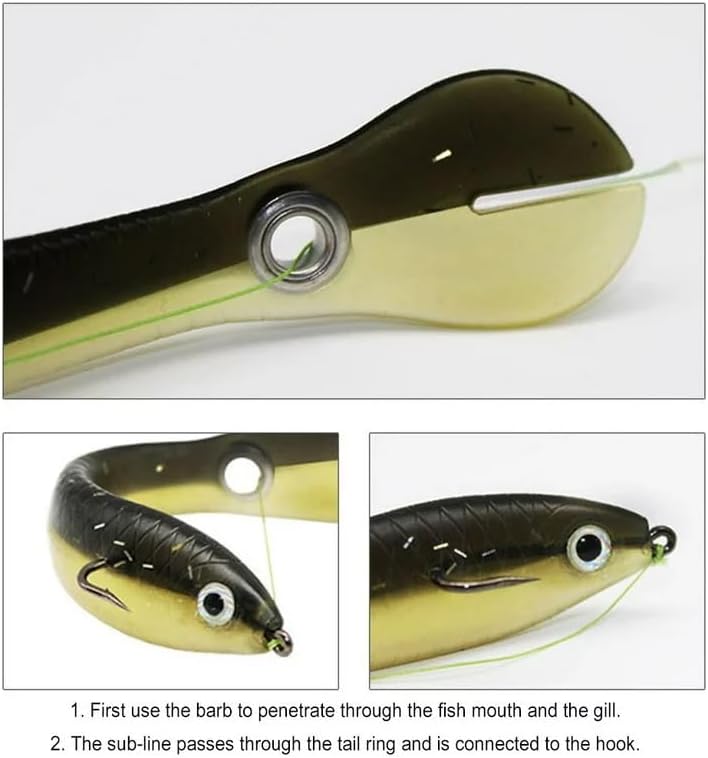 10pcs Soft Bionic Fishing Lure, Plastic Lures, Bass Bait, Freshwater Top Water Saltwater Lures gray