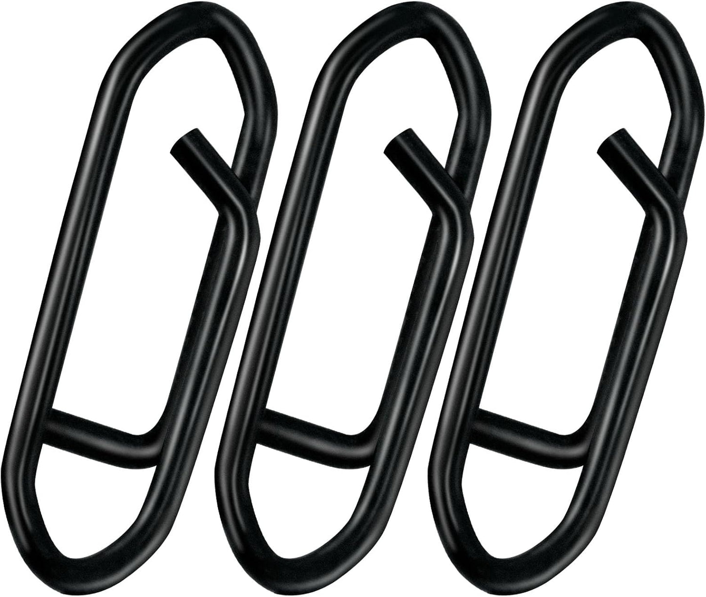 50-Pack Fishing Stealth Power Speed Clips, High Strength Stainless Steel Clips for Lures Quick Change, Freshwater Saltwater Crankbait Popper Snap Connector Tackle  25LB