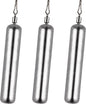 30-Pack Fishing Drop Shot Weights Sinkers Lead Dropshot Rig Freshwater Saltwater Skinny Pencil Shaped Sinker with Rolling Swivel for Bass 1/8oz- 1oz  1/4oz