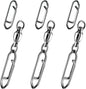 50-Pack Fishing Power Speed Clips 25LB Buy with 30-Pack Swivels 33LB