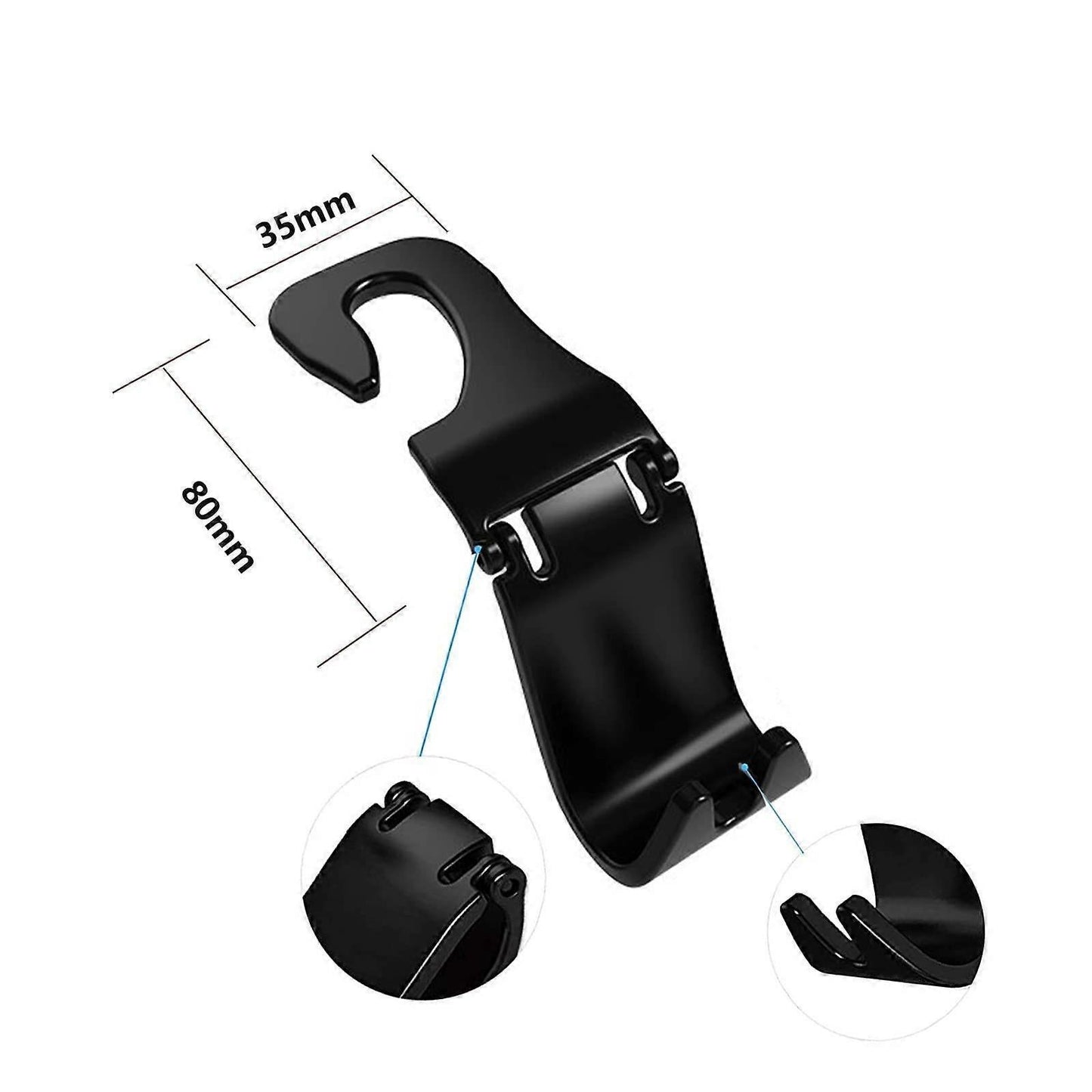 Car Accessories,Car Storage Hooks, Back Seat Auto Hooks Headrest Hanger, Universal Car Bag Handbag Organizer Hooks, Multifunctional Heavy Duty Storage