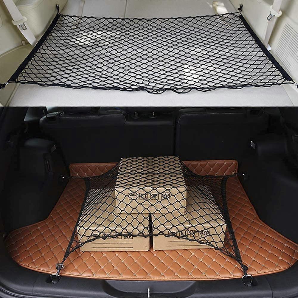 Universal Car Storage Net, Luggage Storage Net, Car Trunk Net, Car Accessories Net, babies  Luggage Net, For SUV Truck Black