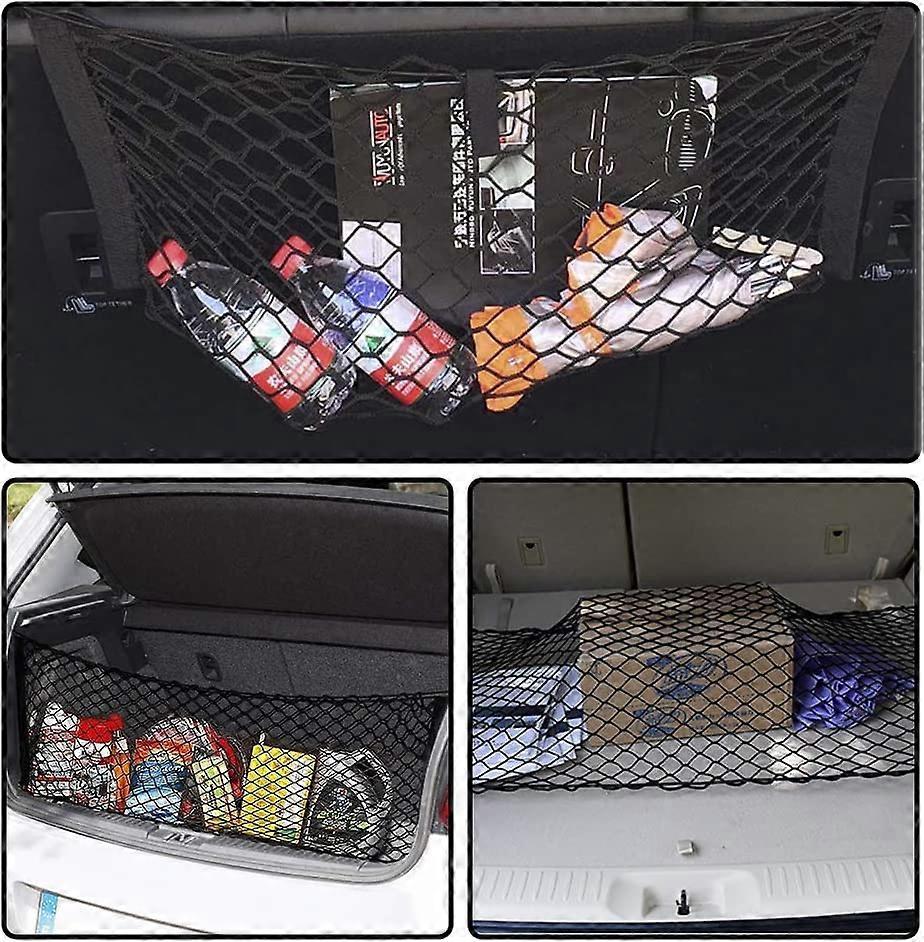 Universal Car Storage Net, Luggage Storage Net, Car Trunk Net, Car Accessories Net, babies  Luggage Net, For SUV Truck Black