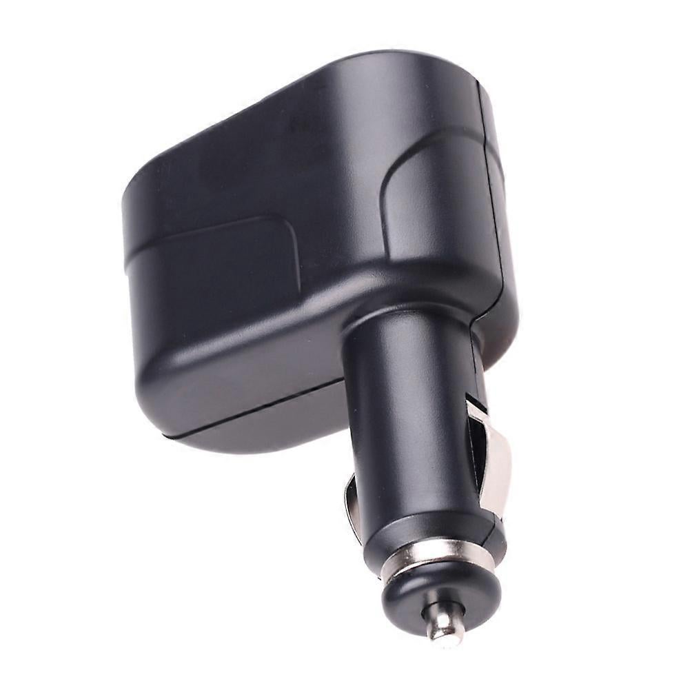 1 In 2 Out Car Cigarette Lighter Splitter Black 95x6x5cm