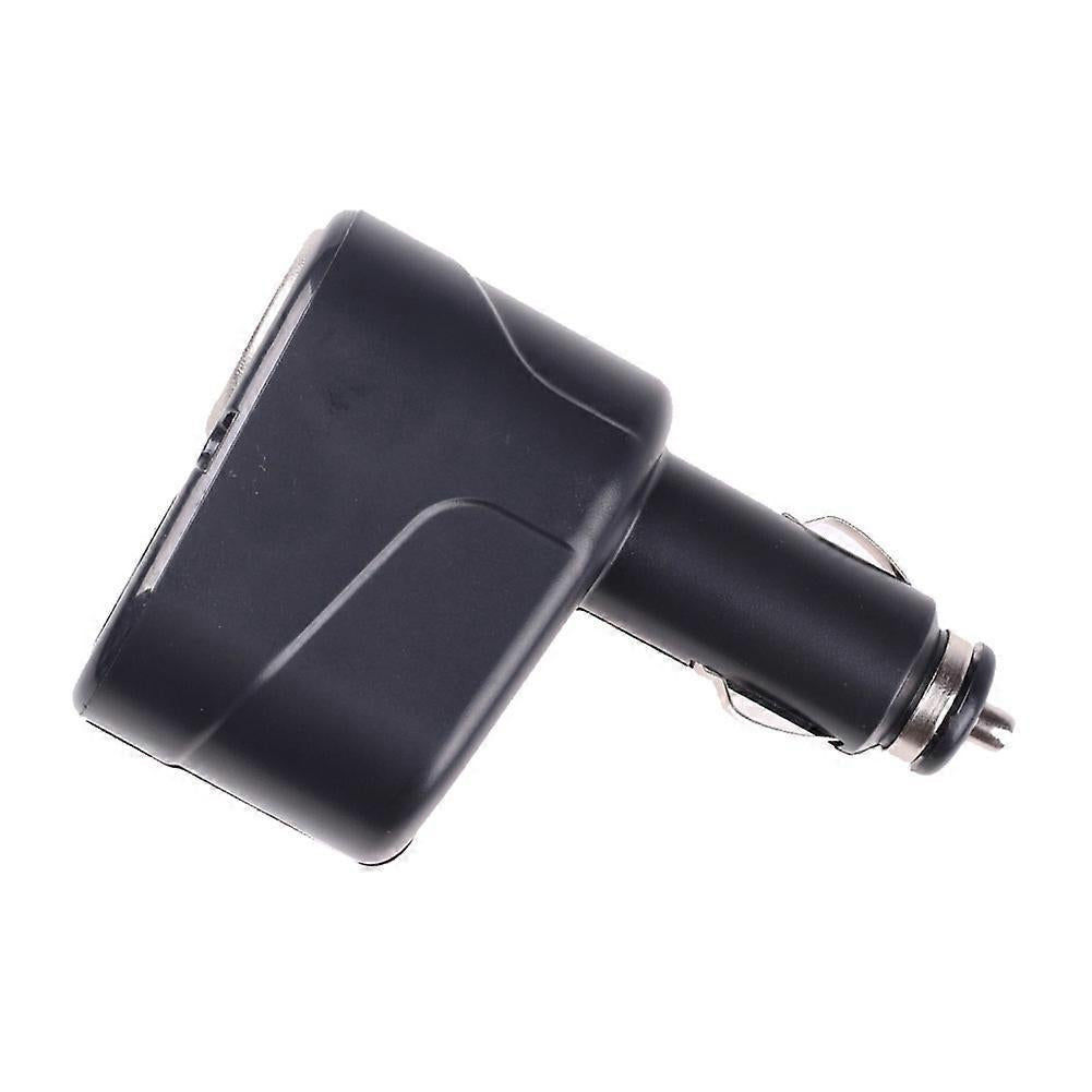 1 In 2 Out Car Cigarette Lighter Splitter Black 95x6x5cm