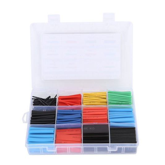 560 Pcs Heat Shrink Tube Wire Shrink Wrap Flame Retardant Insulated Heat Shrinkable Tube Set