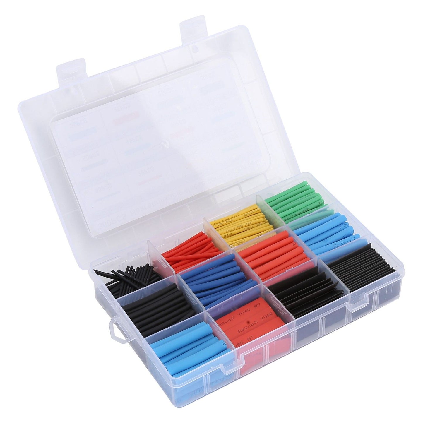 560 Pcs Heat Shrink Tube Wire Shrink Wrap Flame Retardant Insulated Heat Shrinkable Tube Set
