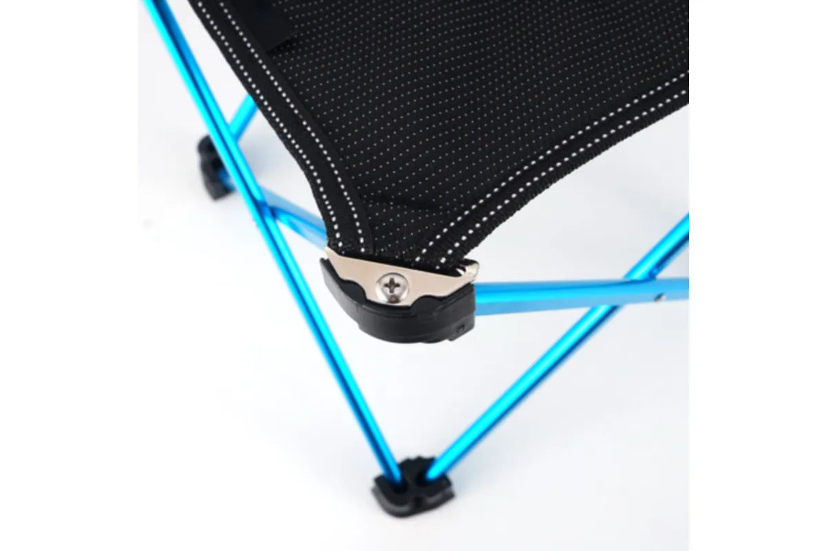 Mini Portable Outdoor Folding Stool Camping Fishing Picnic Chair Small Seat - Red